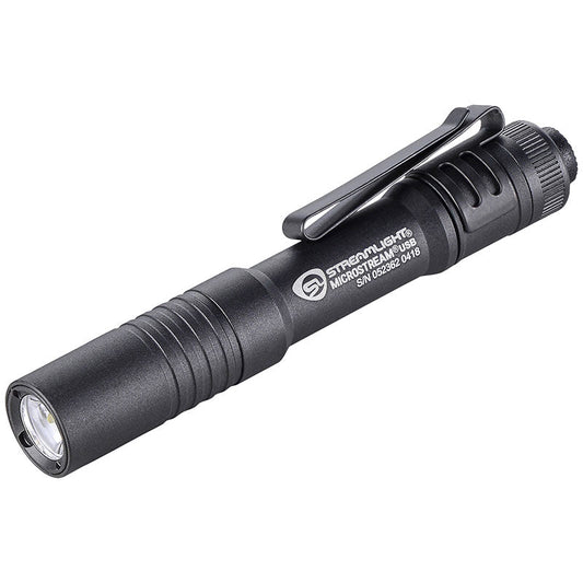 Streamlight Microstream USB Flashlight Black 250 Lumens