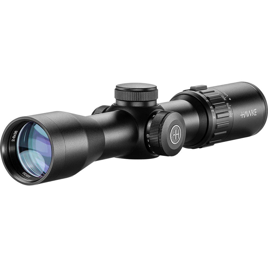 Hawke XB30 Zoom Crossbow Scope 2-8x36 30mm Tube IR FFP 470-510FPS