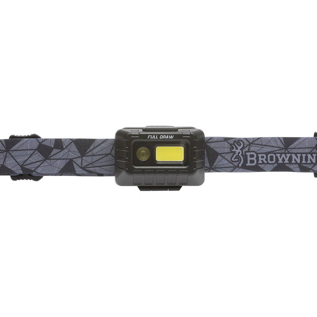 Browning Full Draw Headlamp Rechargable Gray