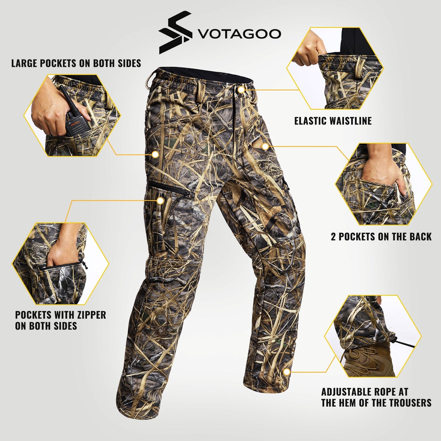 VOTAGOO® Quiet Hunting Suit