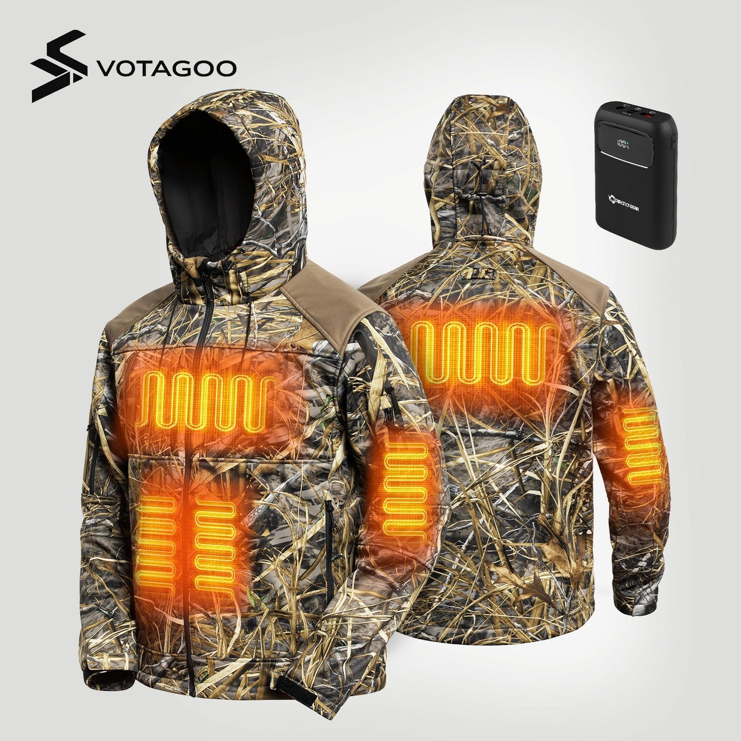 Heated Hunting Jacket for Men
