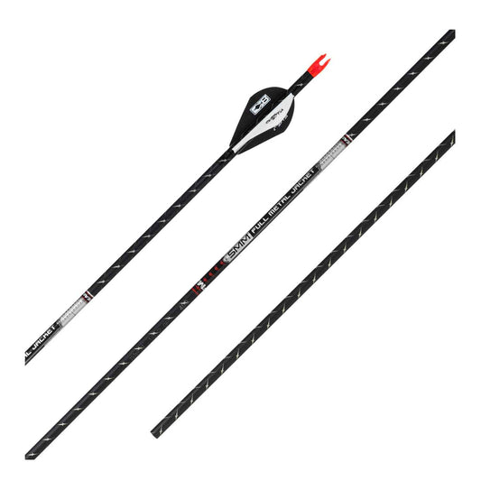 Easton 5mm Full Metal Jacket Arrows 500 Blazer Vanes 6 pk.