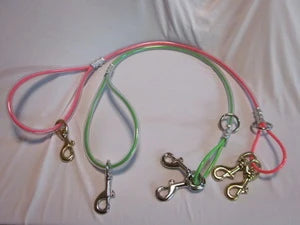 Wild Boar USA Short Cable Two-Dog Lead